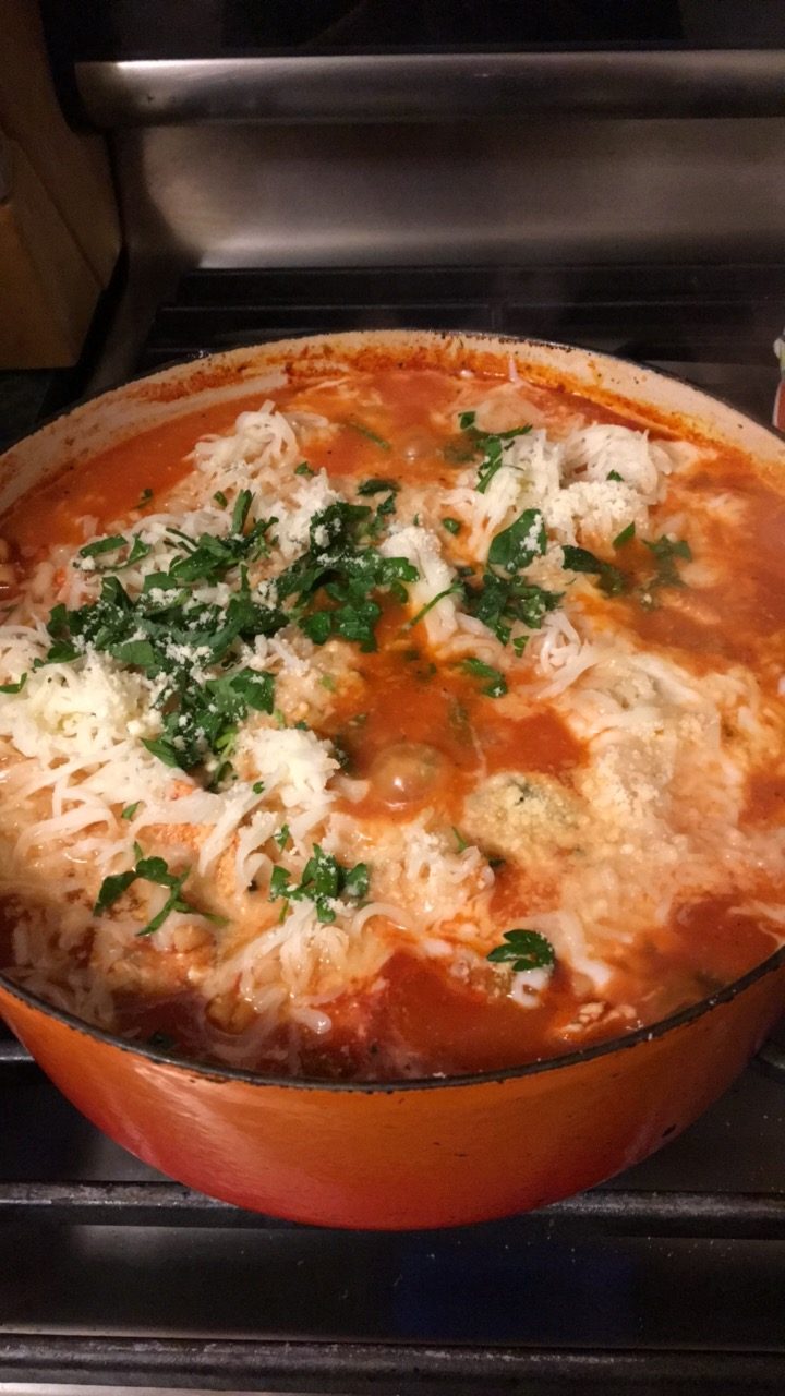 Chicken Parm Soup Bon Appetit Mom