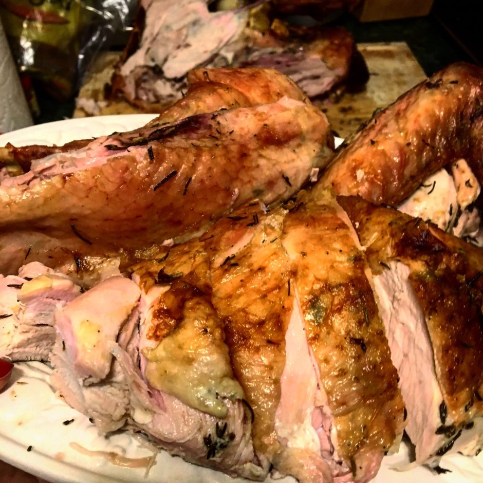 Deliciously roasted chicken pieces ready to serve.