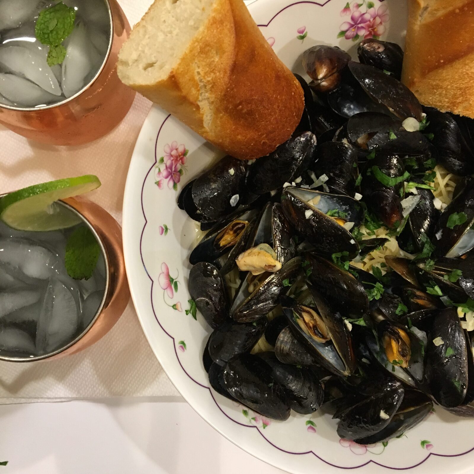 Mussels in White Wine Bon Appetit Mom